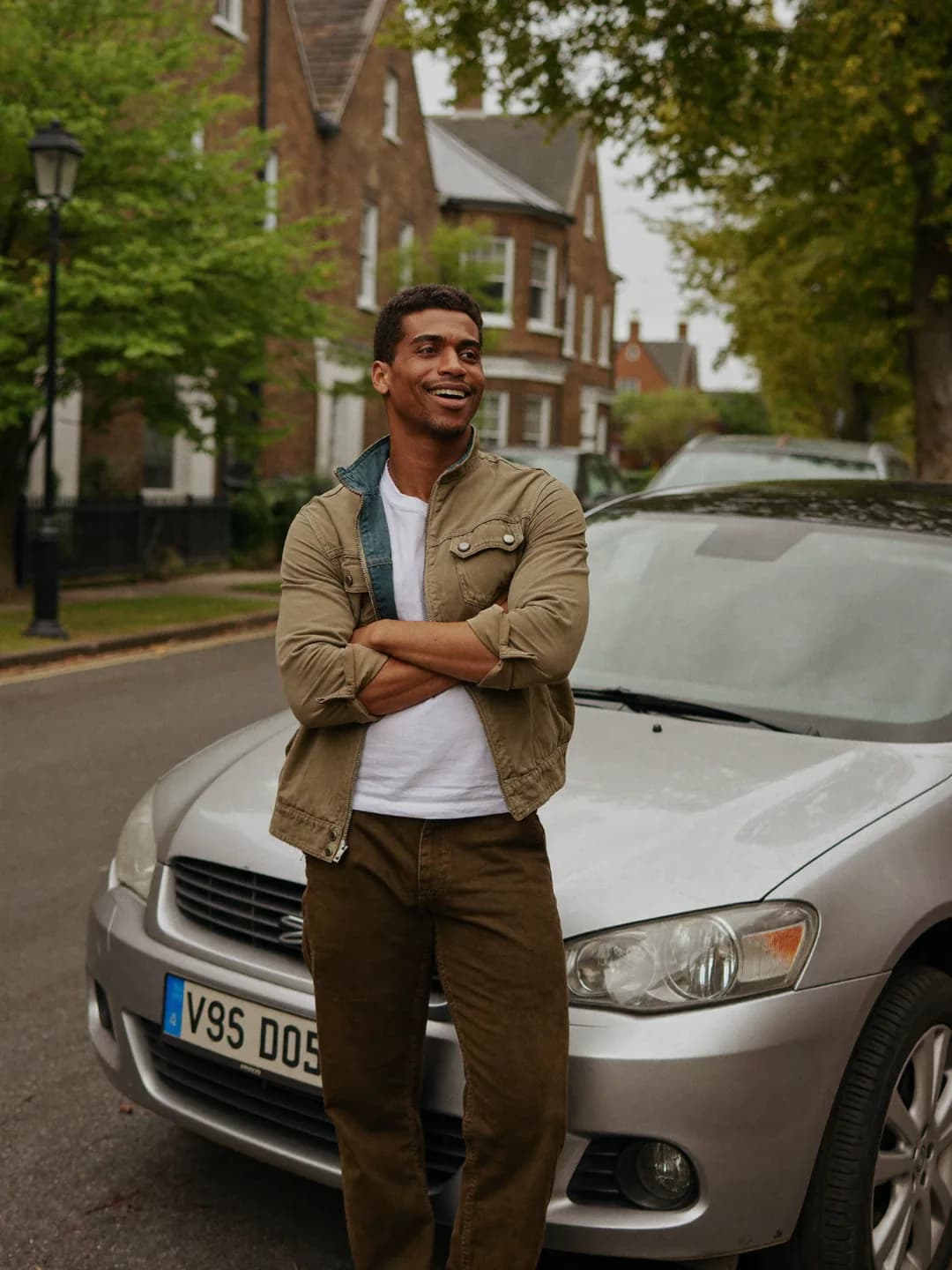 A Birmingham driver back on the road beside his like-for-like replacement car